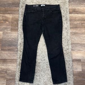 Womens Sonoma Straight Black Jeans - Size 18 regular length